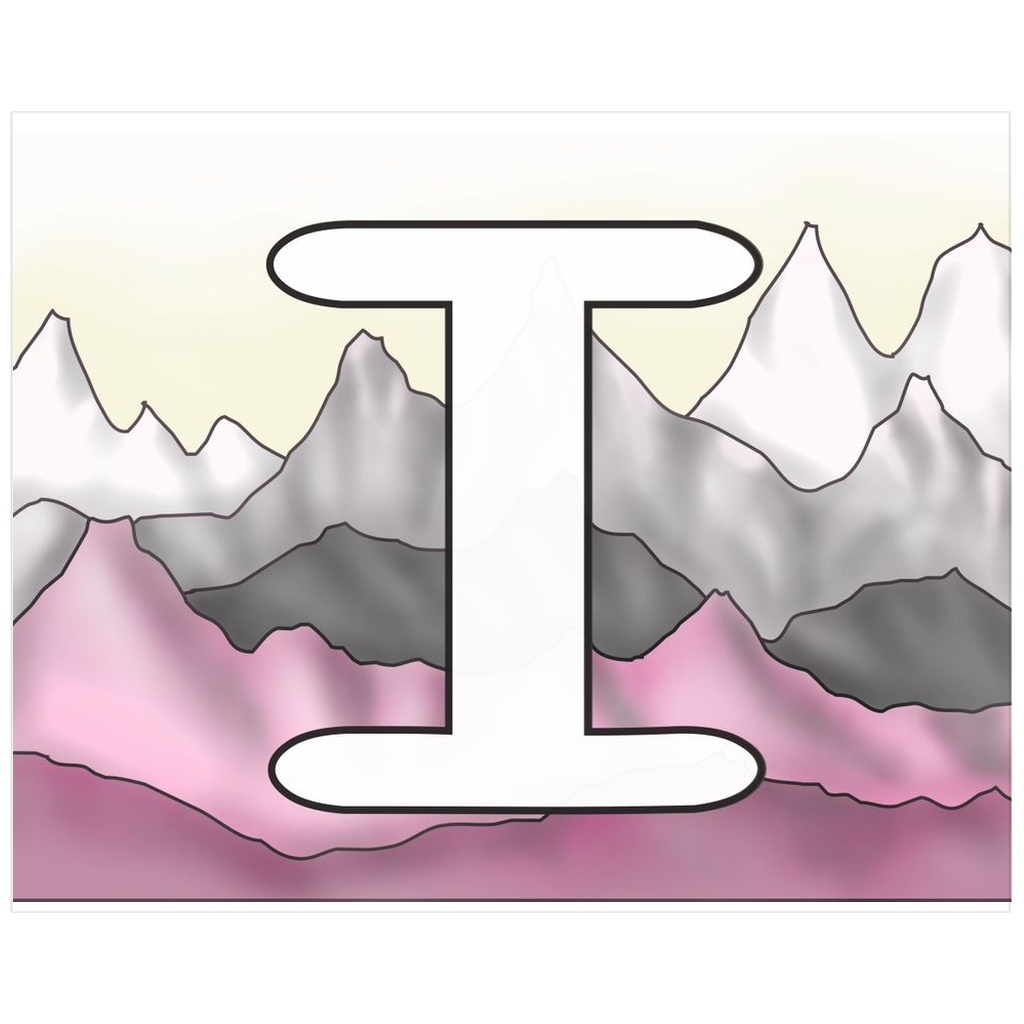 Isla's Peak Initial Print