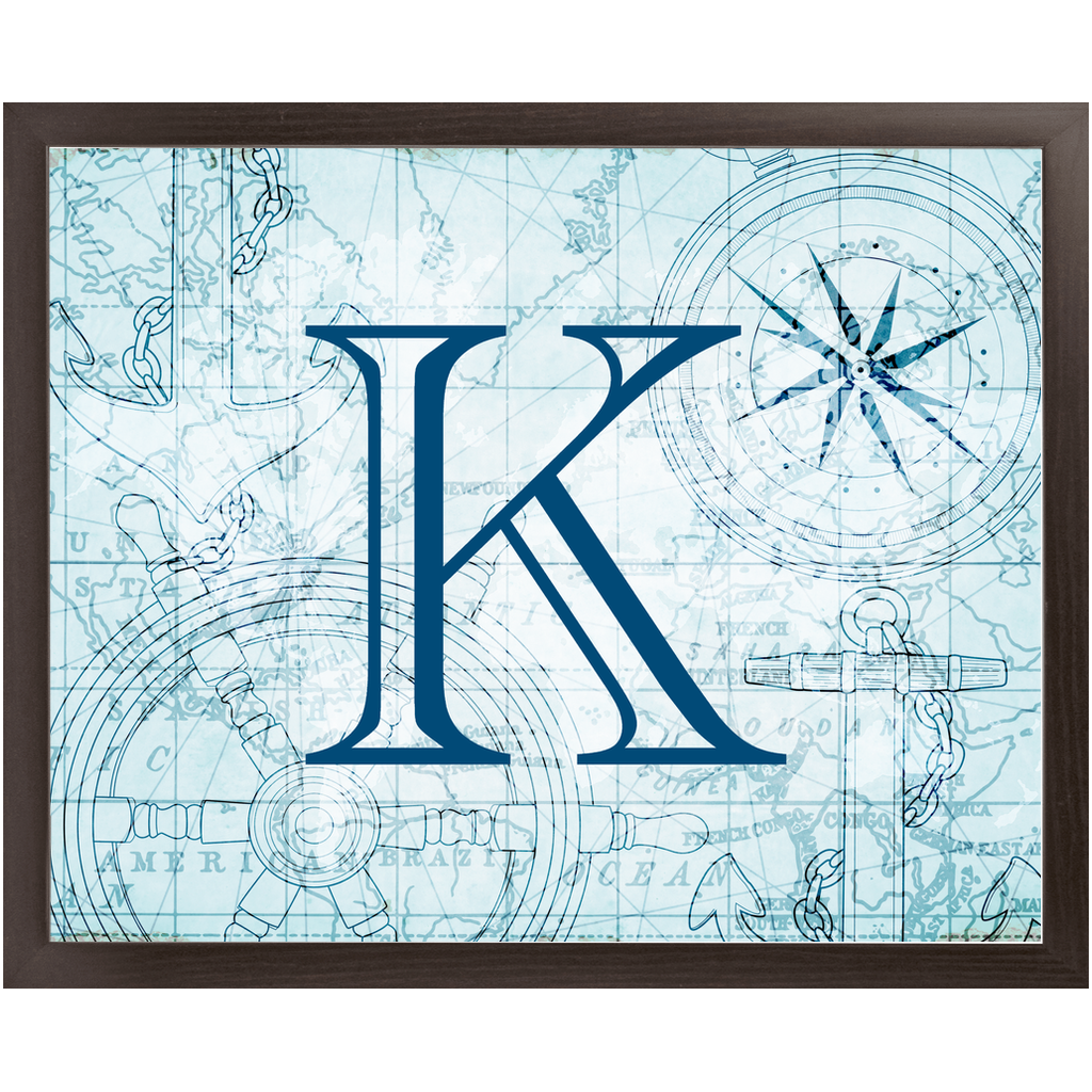 World Traveler Custom Framed Print