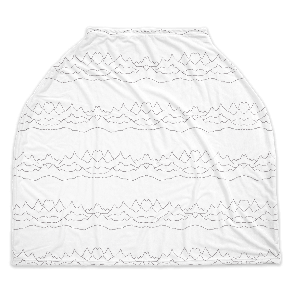 Mountain Lines Nursing Cover