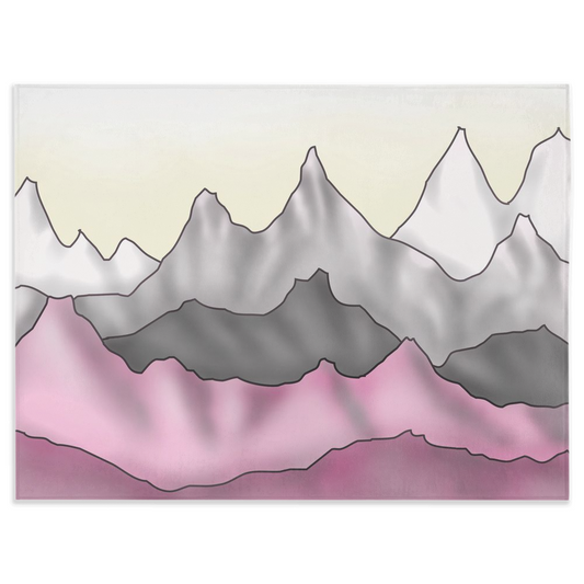 Isla's Peak Minky Blanket