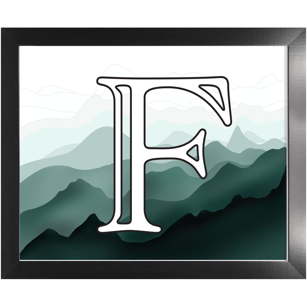 Finns Forest Custom Framed Print