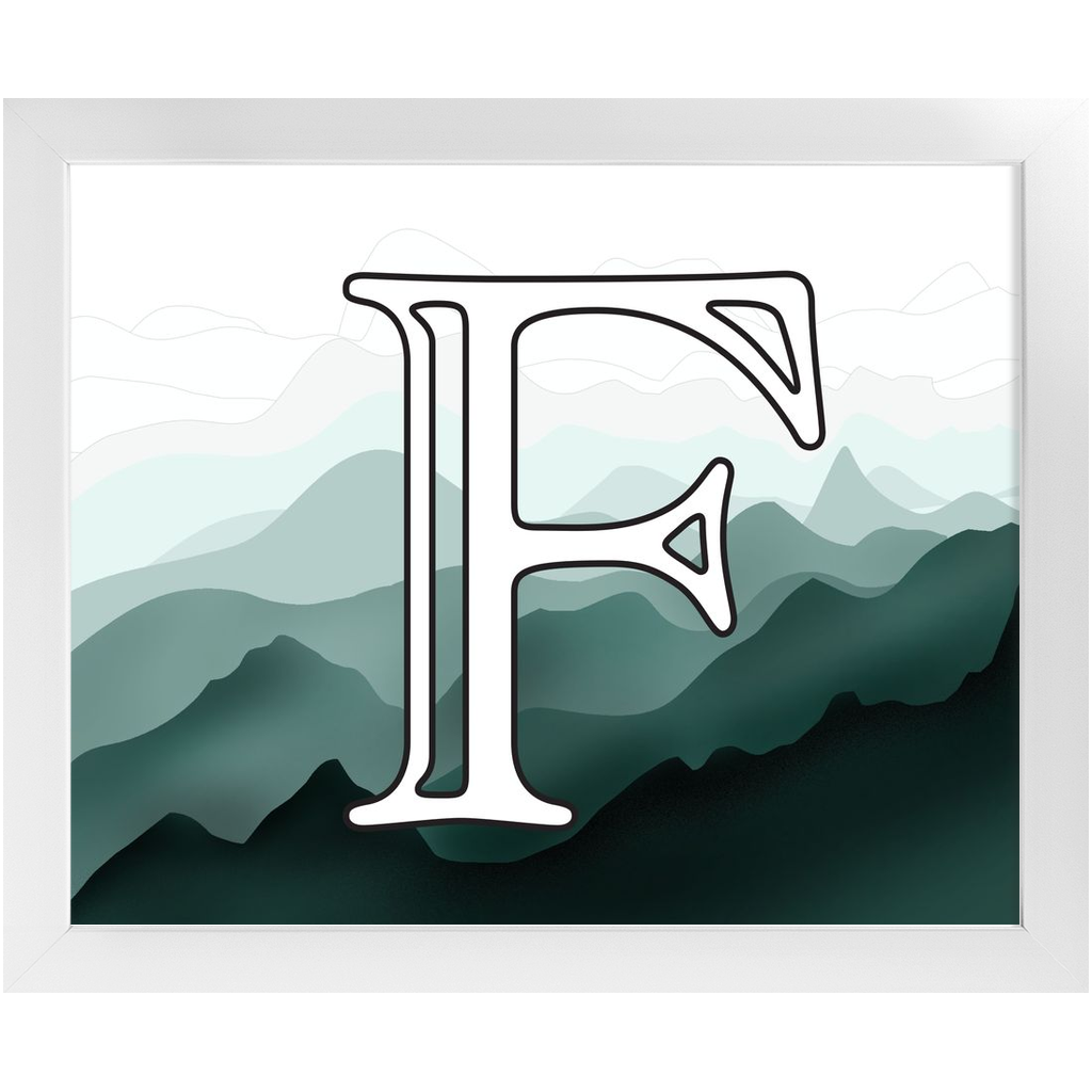 Finns Forest Custom Framed Print