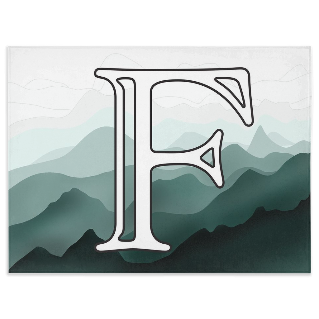 Finns Forest Custom Minky Blanket