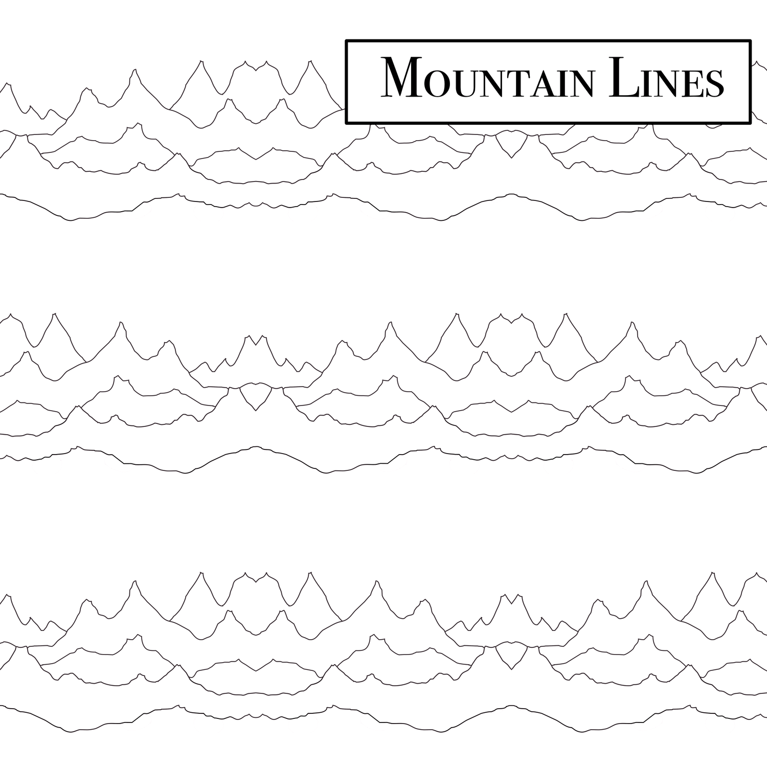 Mountain Lines