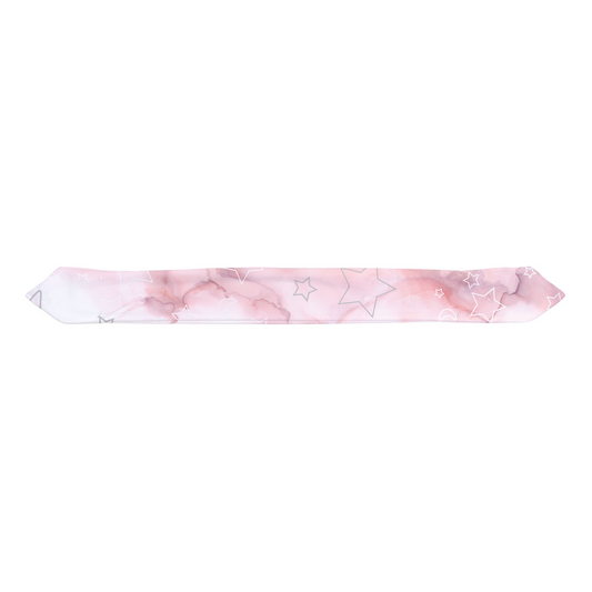 Pink Marble Sky Infant Headband