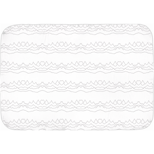 Mountain Lines Swaddle Blanket
