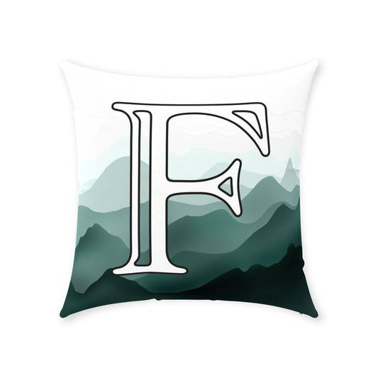 Finns Forest Nursery Throw Pillow Custom or Classic