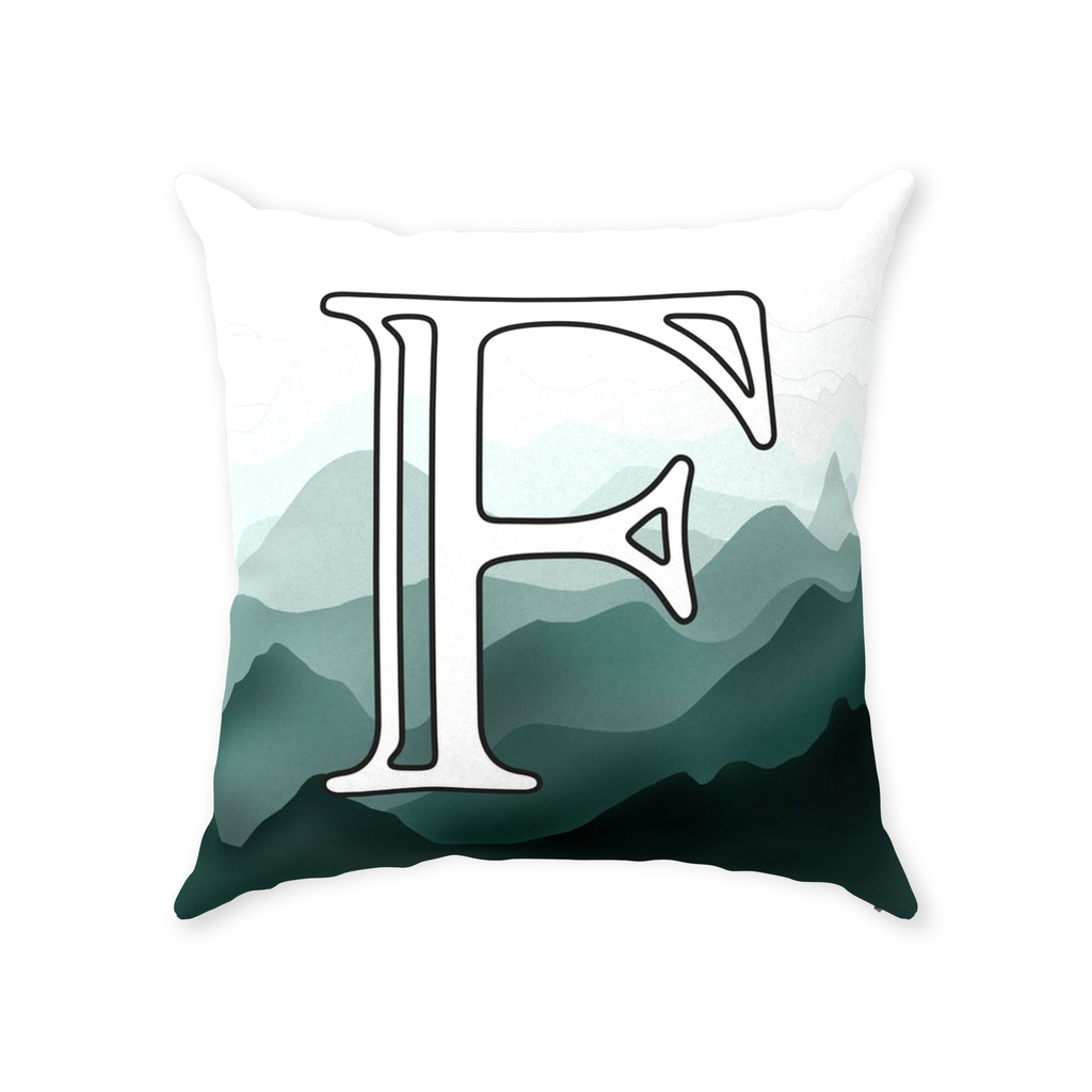 Finns Forest Nursery Throw Pillow Custom or Classic
