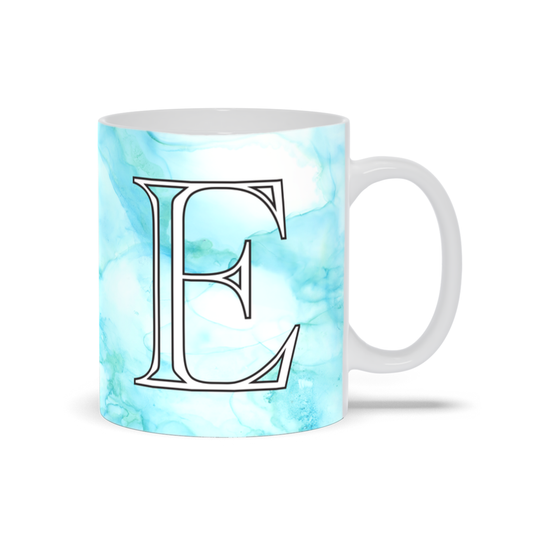 Marble Turquoise Custom Mug