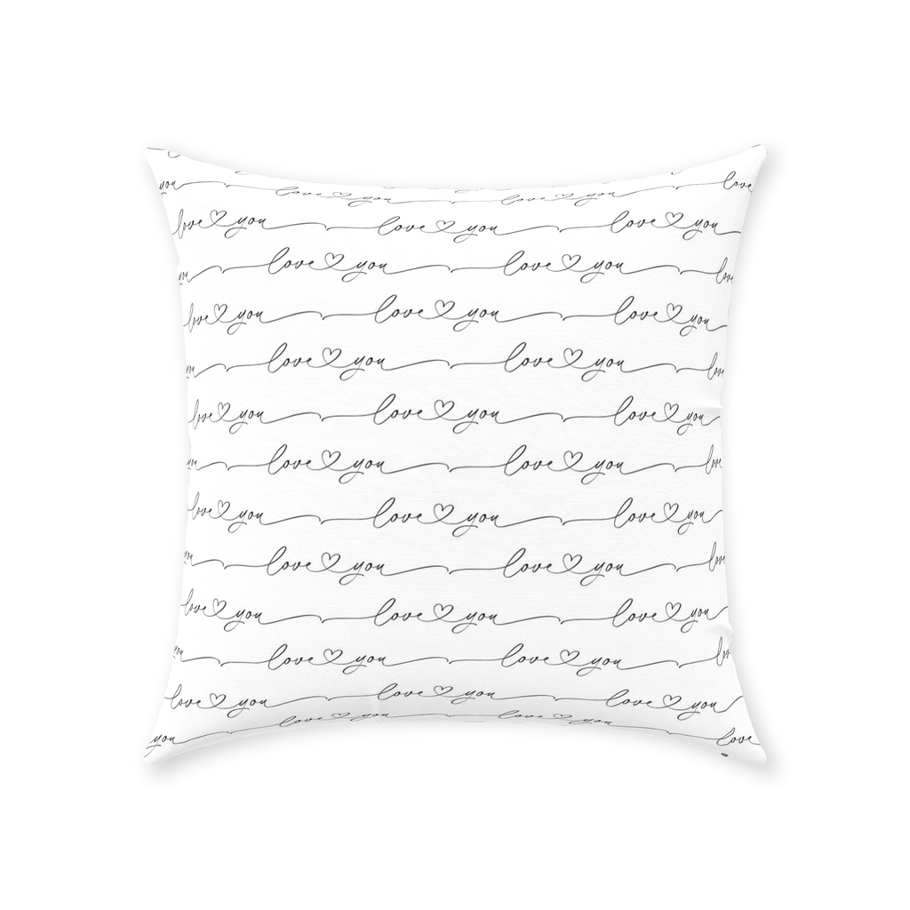 Love You Throw Pillow